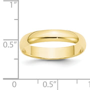 10KY 4mm LTW Half Round Band Size 13