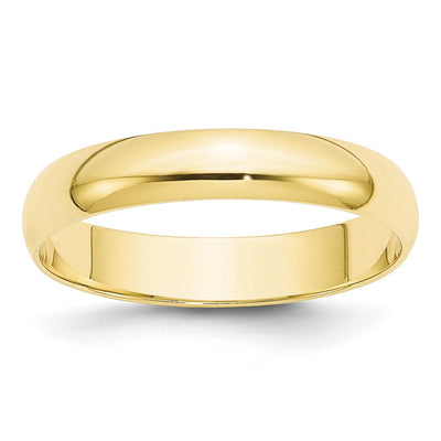 10KY 4mm LTW Half Round Band Size 13