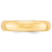 14KY 5mm Standard Comfort Fit Wedding Band Size 8
