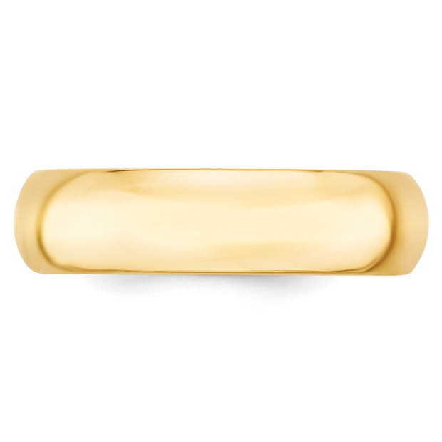 14KY 6mm Standard Comfort Fit Band Size 12.5