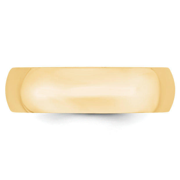 14KY 6mm LTW Comfort Fit Band Size 11.5