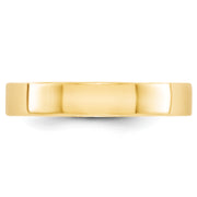 14KY 4mm LTW Flat Band Size 9