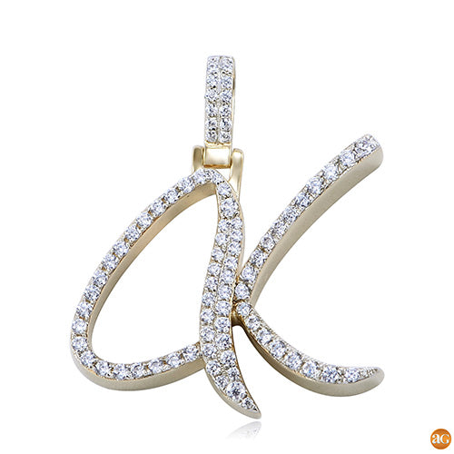 14KY 0.85CTW DIAMOND CUSTOME DESIGN INITIAL