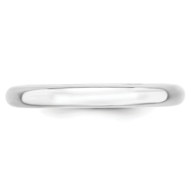 14KW 3mm Standard Comfort Fit Wedding Band Size 7