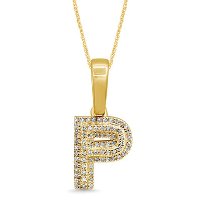 10K 0.10-0.11CT D-MICROPAVE INITIALL "P"
