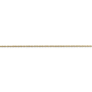 10k .5mm Carded Cable Rope Chain