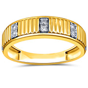 10K 0.23-0.27CT D-MENS BAND
