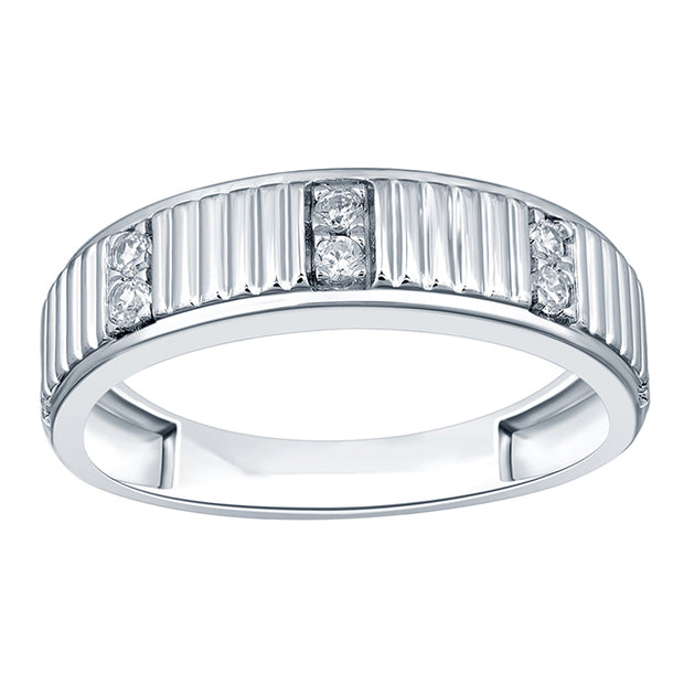 10K 0.23 - 0.25CT D-MENS BANDS