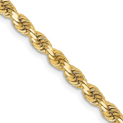 Leslie's 14K 3.25mm Diamond-Cut Rope Chain