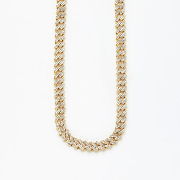 10KY 11.0CW DIAMOND SQUARE LINK MIAMI CUBAN CHAIN