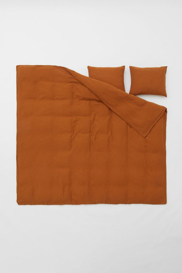 Muslin duvet cover set