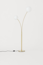 Metal floor lamp